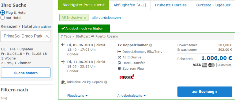 Zum begrenzten Angebot...