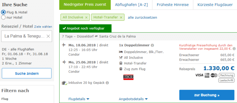 Zum begrenzten Angebot...