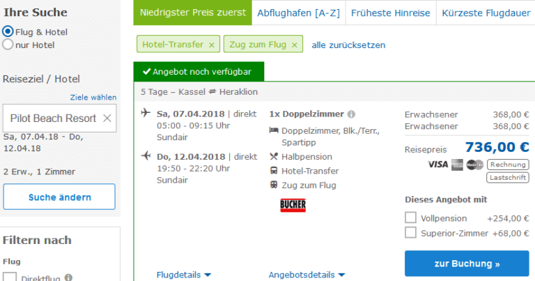 Zum begrenzten Angebot...