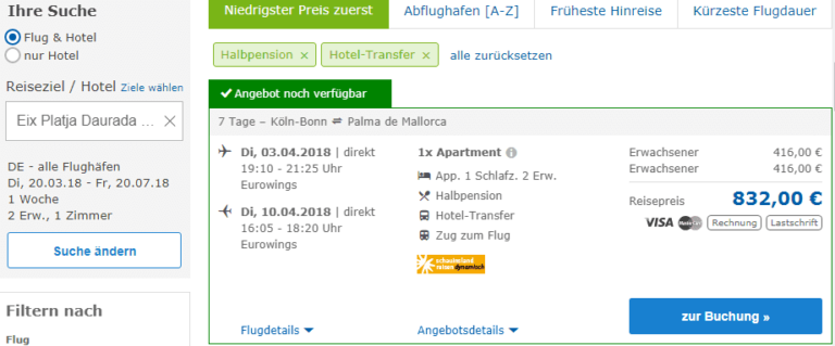 Zum begrenzten Angebot...