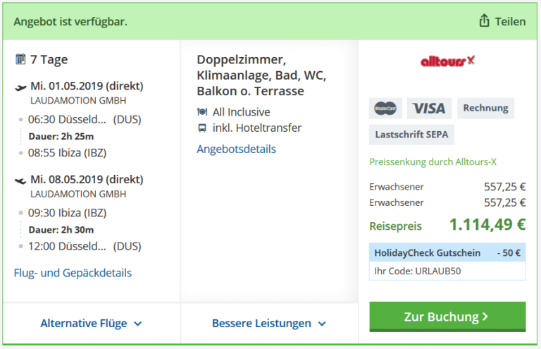 Zum begrenzten Angebot...