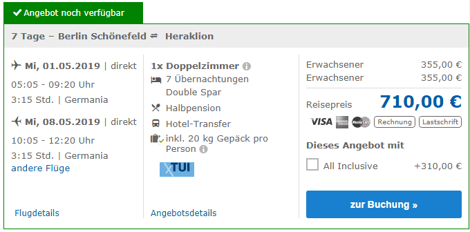 Zum begrenzten Angebot...