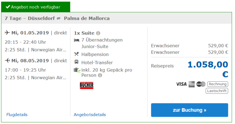 Zum begrenzten Angebot...