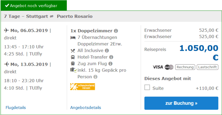 Zum begrenzten Angebot...