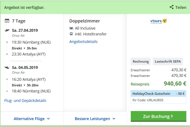 Zum begrenzten Angebot...