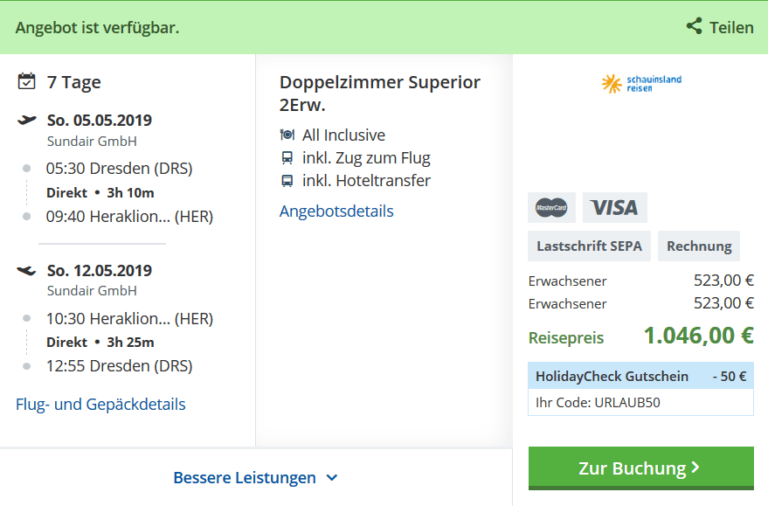 Zum begrenzten Angebot...