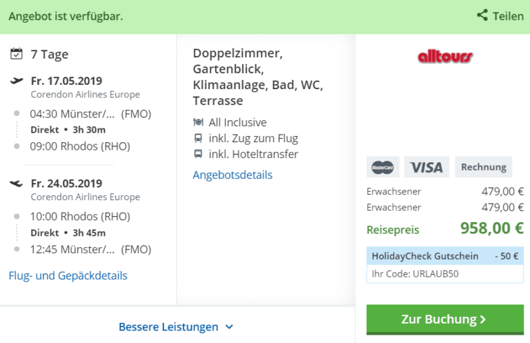 Zum begrenzten Angebot...