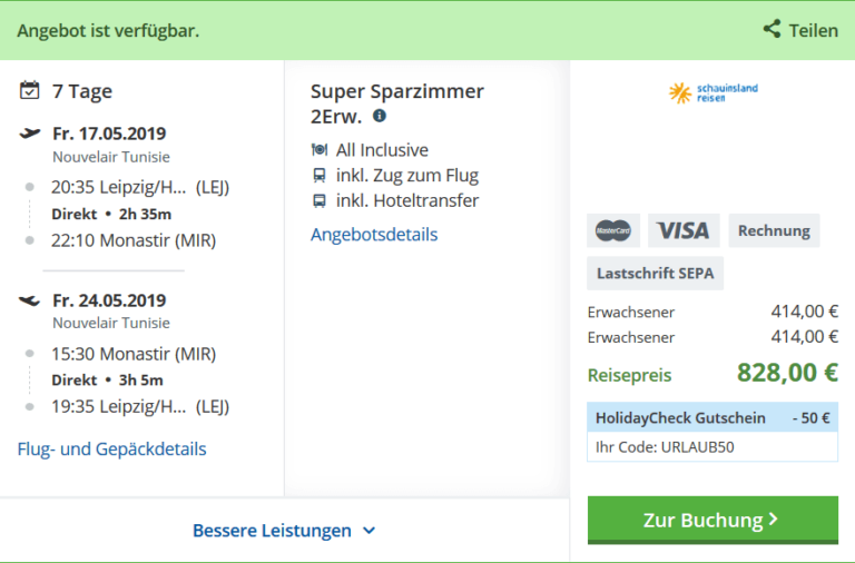 Zum begrenzten Angebot...