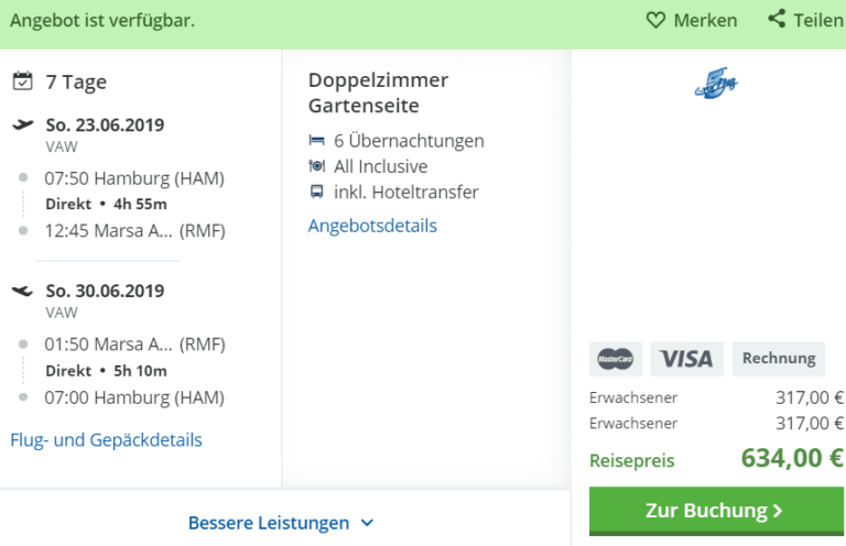 Zum begrenzten Angebot...