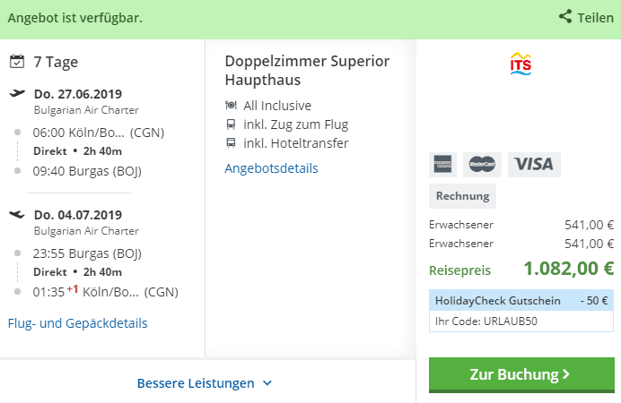 Zum begrenzten Angebot...