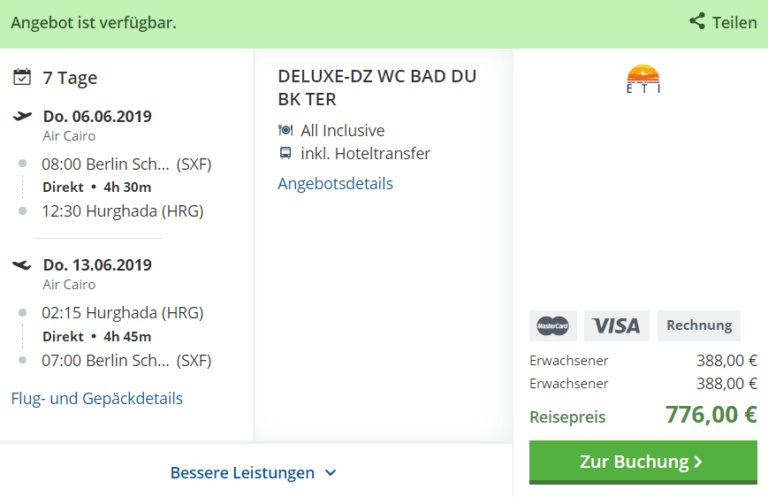 Zum begrenzten Angebot...