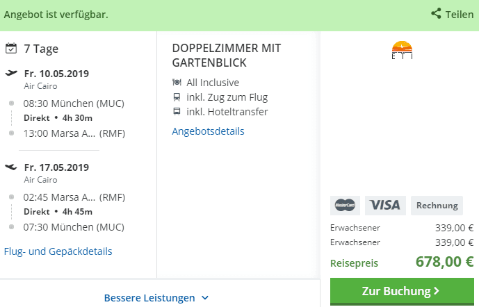 Zum begrenzten Angebot...