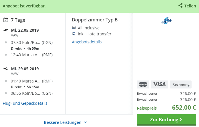 Zum begrenzten Angebot...