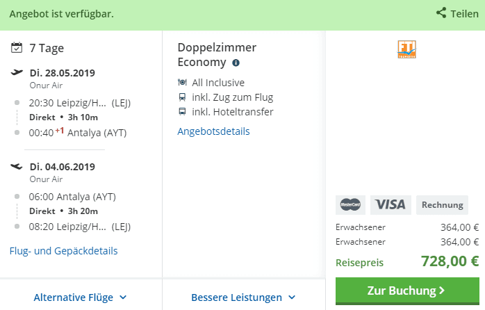 Zum begrenzten Angebot...