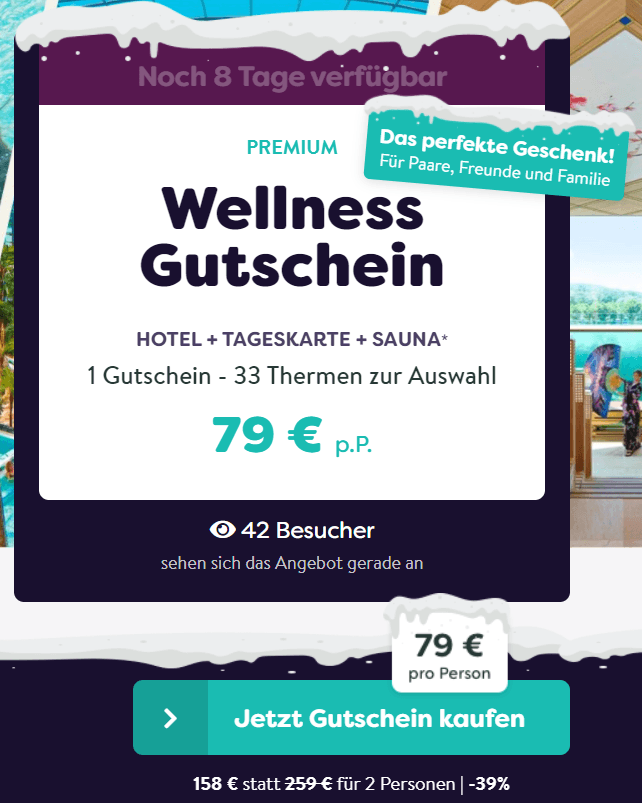 Zum begrenzten Angebot...