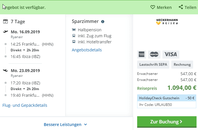 Zum begrenzten Angebot...