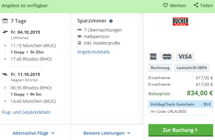 Zum begrenzten Angebot...