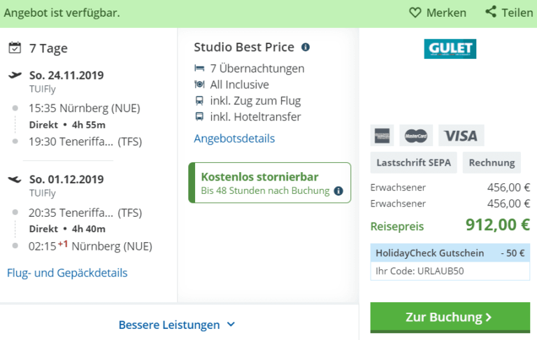 Zum begrenzten Angebot...