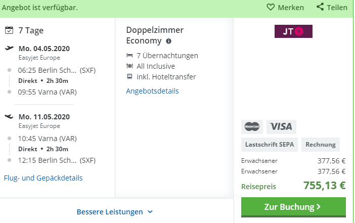 Zum begrenzten Angebot...