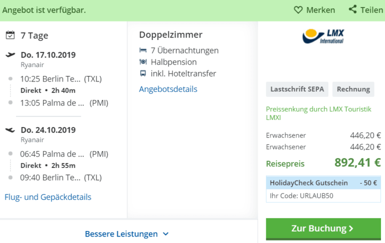 Zum begrenzten Angebot...