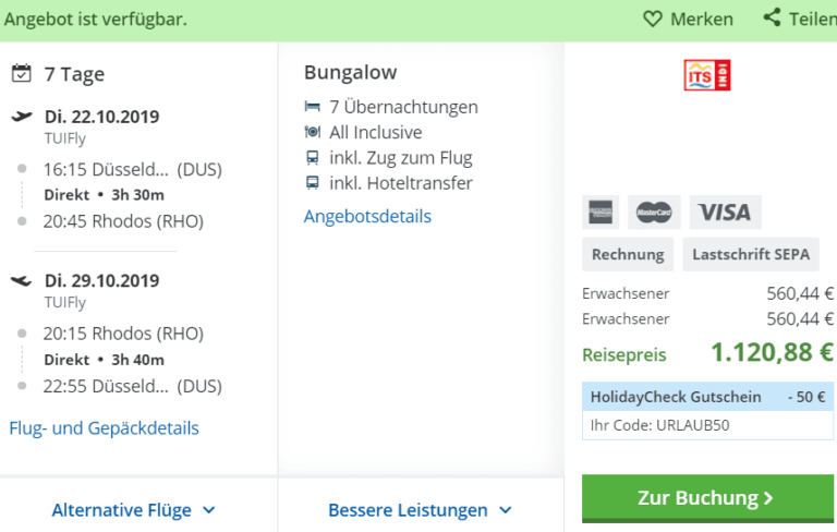 Zum begrenzten Angebot...