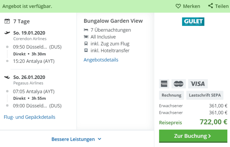 Zum begrenzten Angebot...