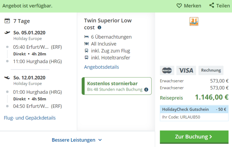 Zum begrenzten Angebot...