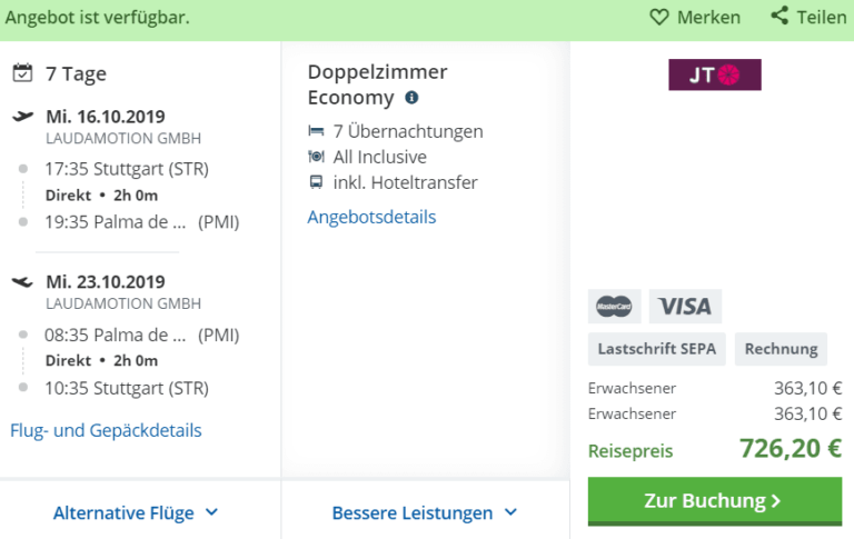 Zum begrenzten Angebot...