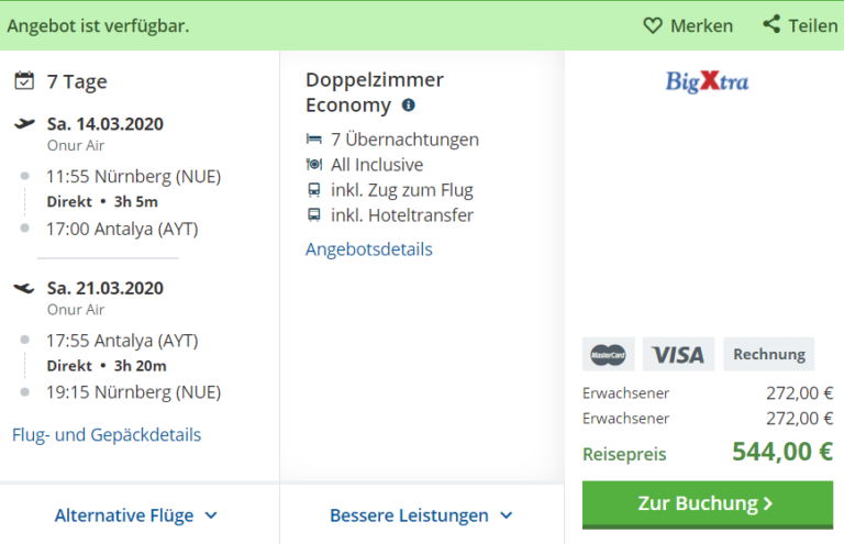 Zum begrenzten Angebot...