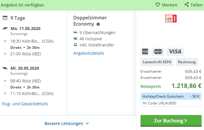 Zum begrenzten Angebot...