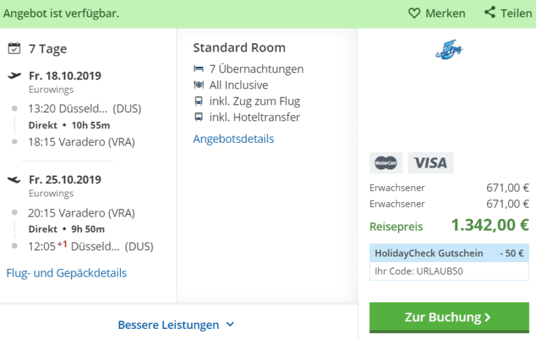 Zum begrenzten Angebot...